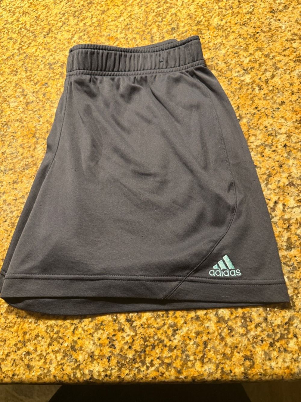 adidas Black Athletic Skirt with Mint Logo